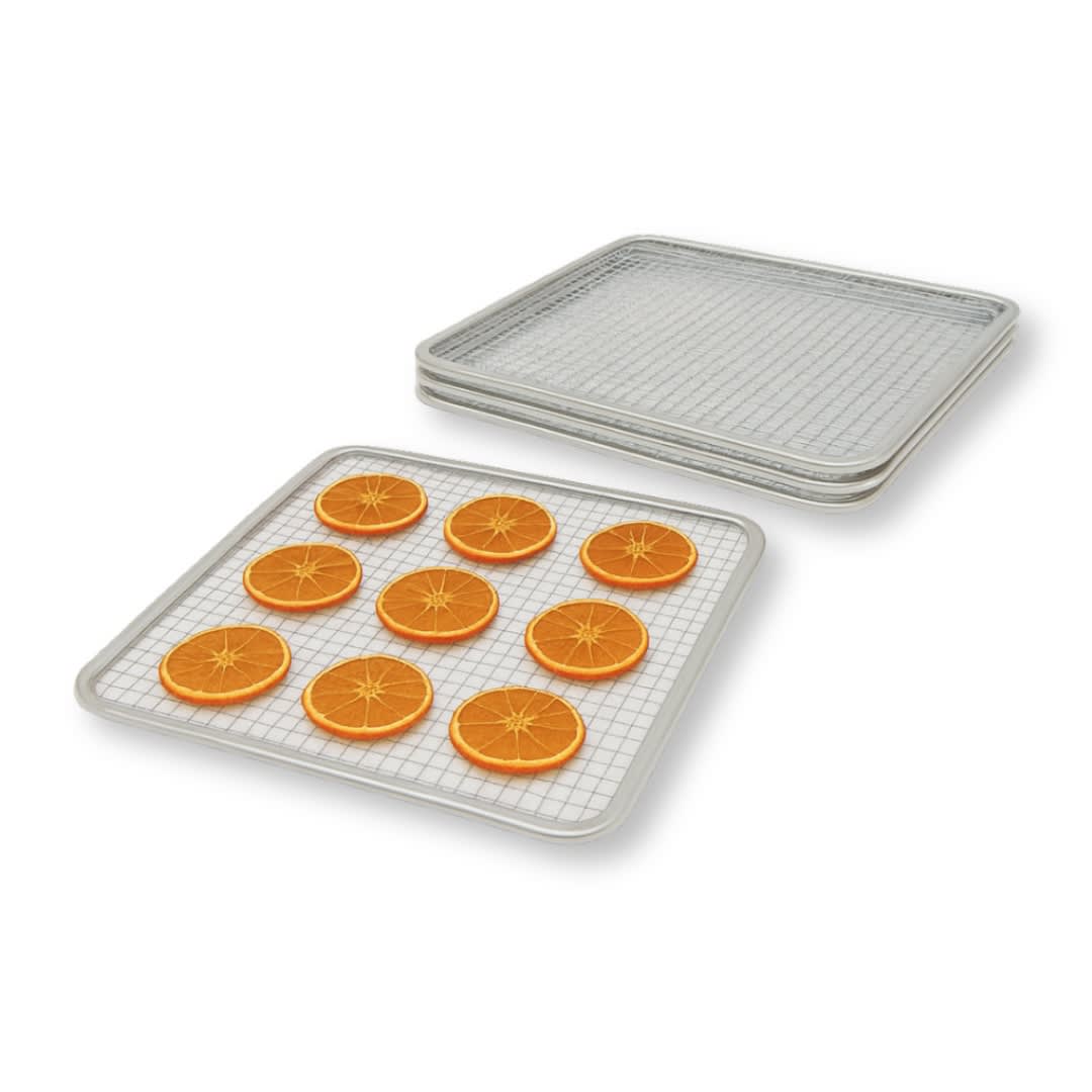 Pack 4 bandejas Inox Deshidratador Hakka4