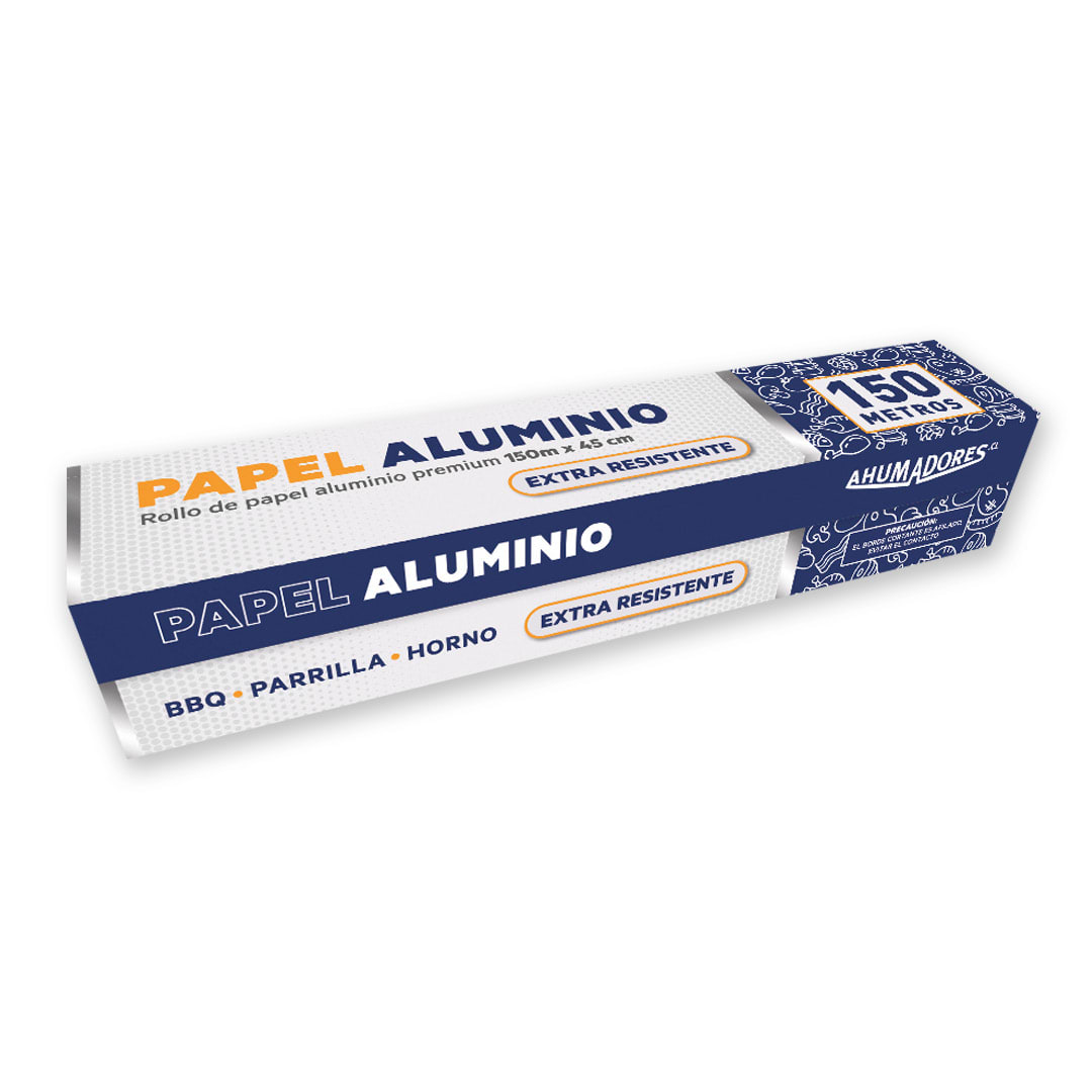 ROLLO PAPEL ALUMINIO 45CMS X 150M2