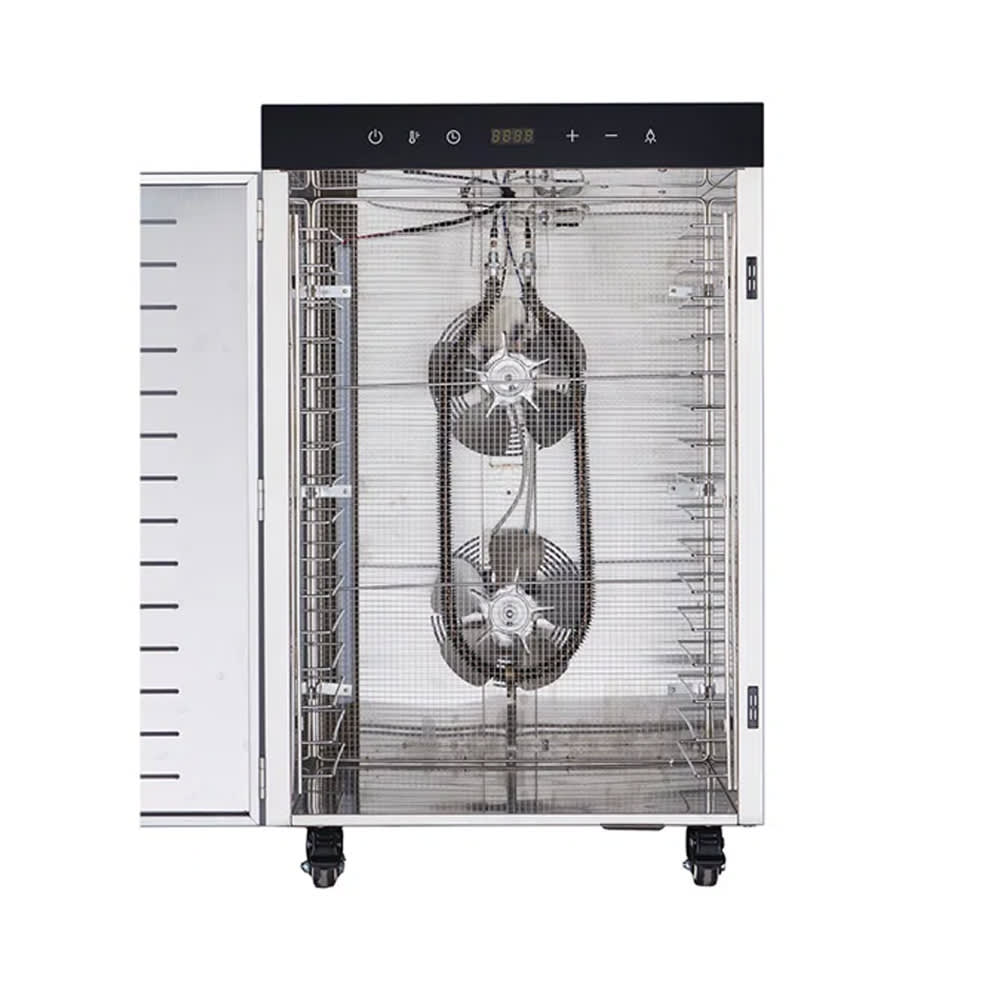 DESHIDRATADOR DE ALIMENTOS ACERO INOXIDABLE 16 BANDEJAS | Cuuk.cl