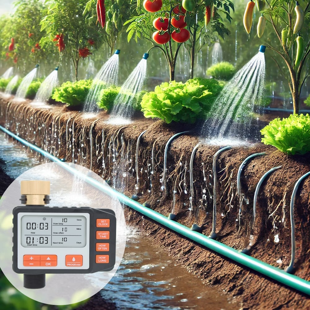 Programador De Riego Automático 1 Zona Timer Digital | Comercial