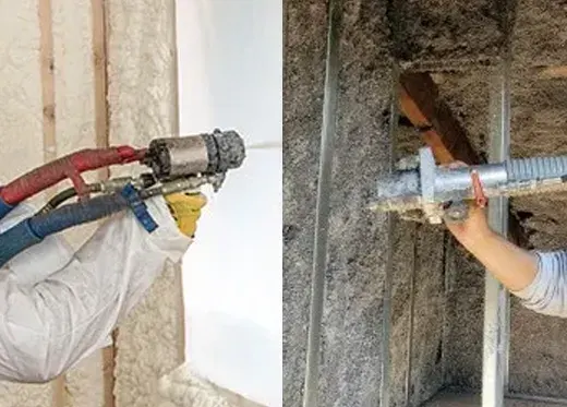 Poliuretano Expandido VS Celulosa Proyectada 