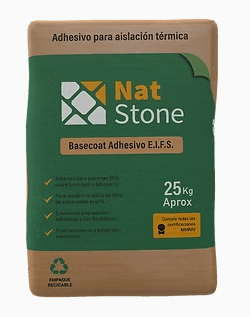 Adhesivo EIFS Basecoat NatStone 25 Kg