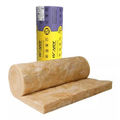 Lana de Vidrio 80 mm libre R195 ISOVER 14,4 m21