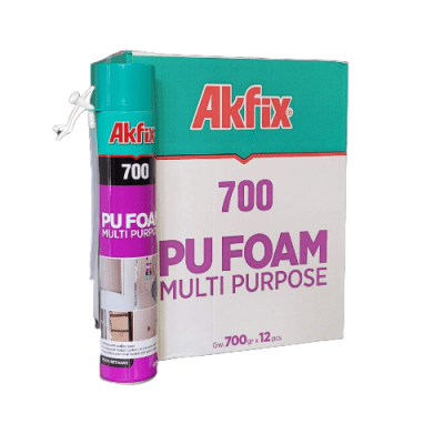 Pack 12 Espuma Expansiva Poliuretano Akfix 700 750 ml