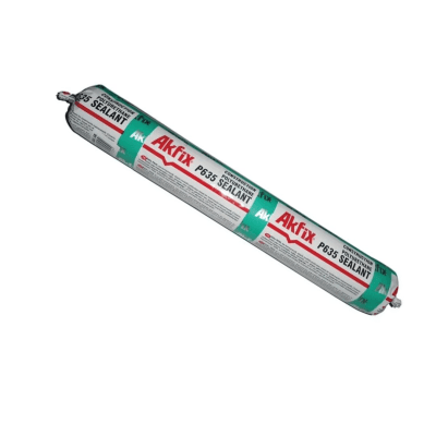 Sellador de Poliuretano Gris Akfix P635 600 ml