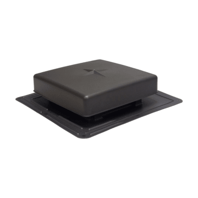 Ventilación Entretecho Negro NFA: 400 cm2