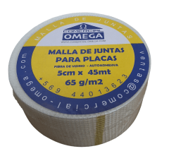 Malla Fibra de Vidrio para Juntas 5 cm x 45 m