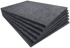 Black Acoustic Board 50 mm Pack 4 Unidades