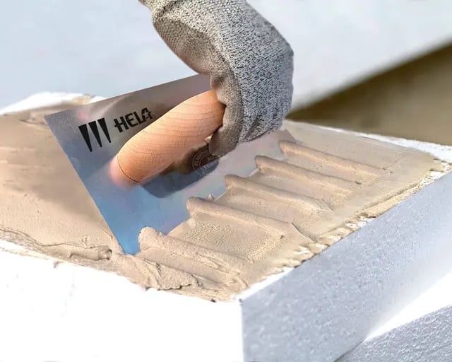 Llana Dentada EIFS 280 x 130 mm - HELA LD-280-152