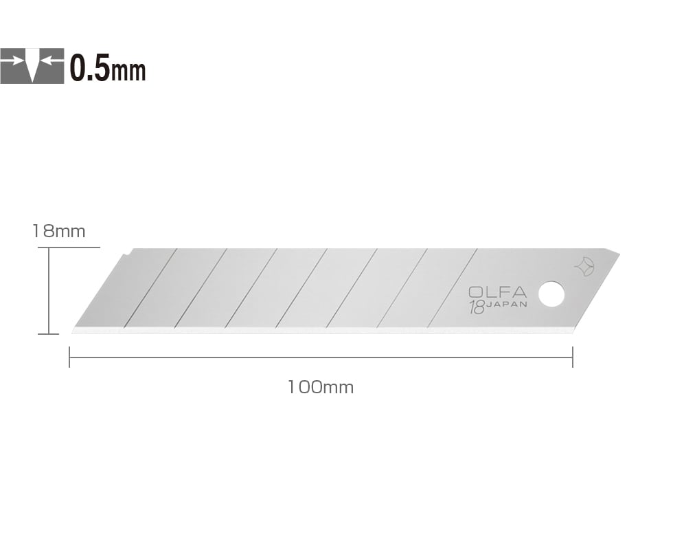 Repuesto Cuchillo 18mm OLFA LB-102