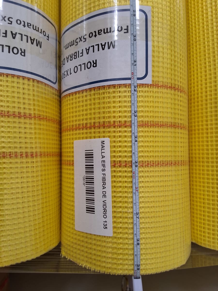 Malla Fibra de Vidrio EIFS 50 mt2 153 gr/m22