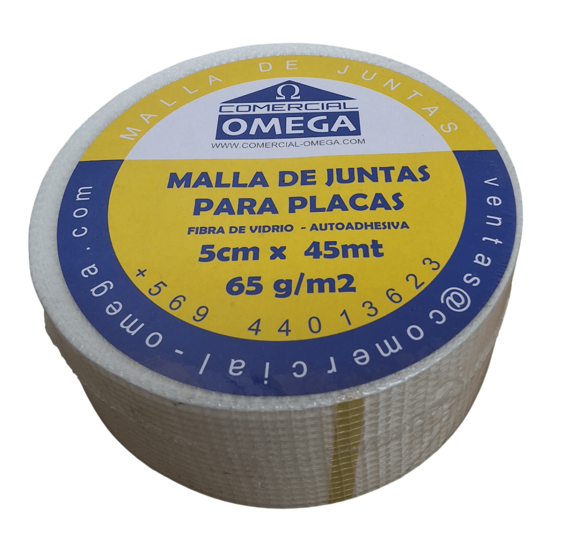 Malla Fibra de Vidrio para Juntas 5 cm x 45 m 0