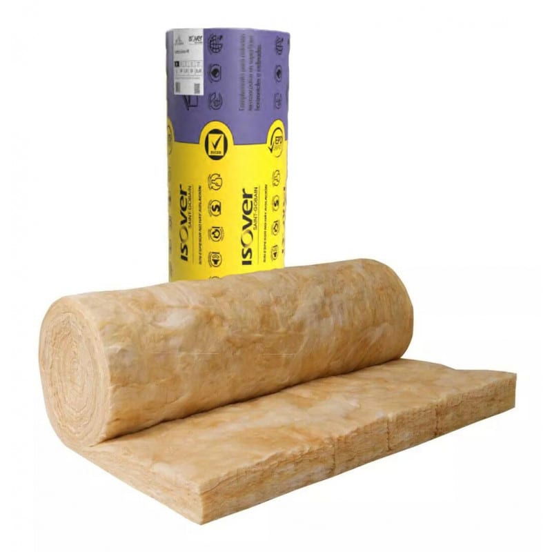 Lana de Vidrio 50 mm libre R122 ISOVER 14,4 m2 ISOVER 0