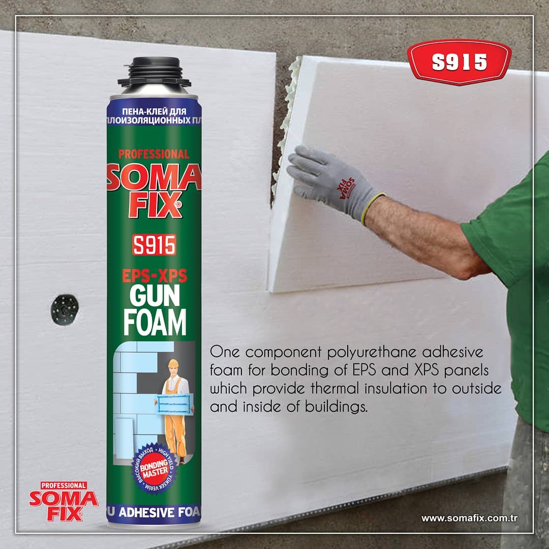 ESPUMADE POLIURETANO ADHESIVA EPS/XPS S9154