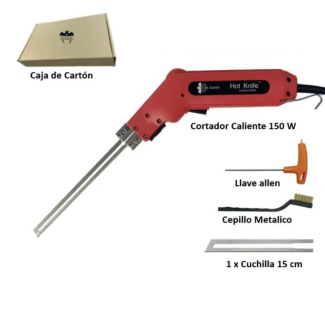 Cuchillo Caliente - Cortador de Espumas, EPS, XPS 150 W2
