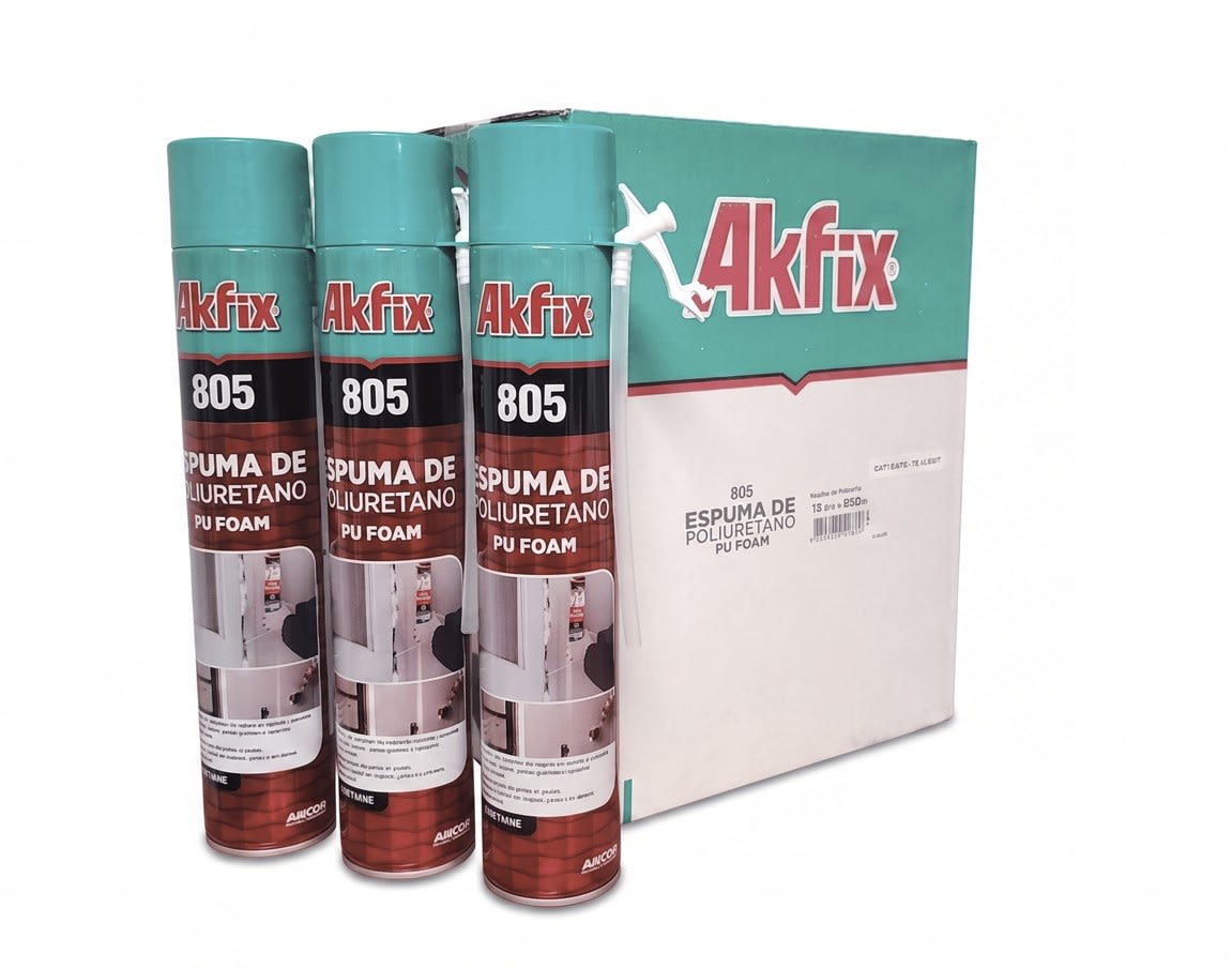 Pack 12 Espuma Poliuretano Multiusos 805 750 ml1