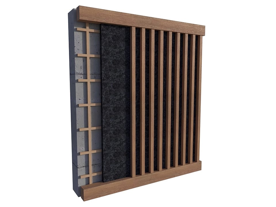 Black Acoustic Board 25 mm Pack 4 Unidades6