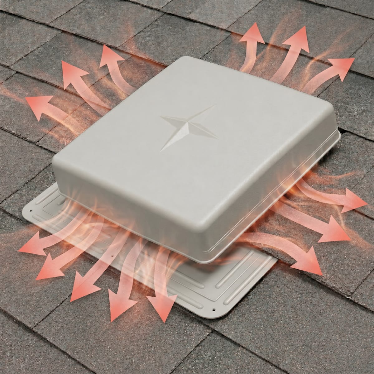Ventilación Entretecho Gris NFA: 400 cm22
