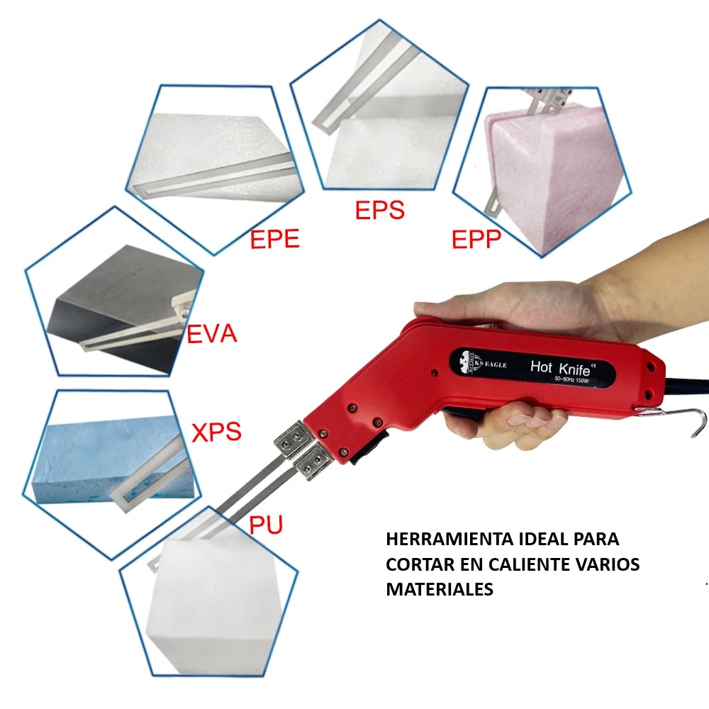 Cuchillo Caliente - Cortador de Espumas, EPS, XPS 200 W3