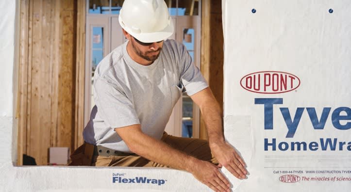 Tyvek Flexwrap Autoadherente 15,2 cm x 22.9 mt.2