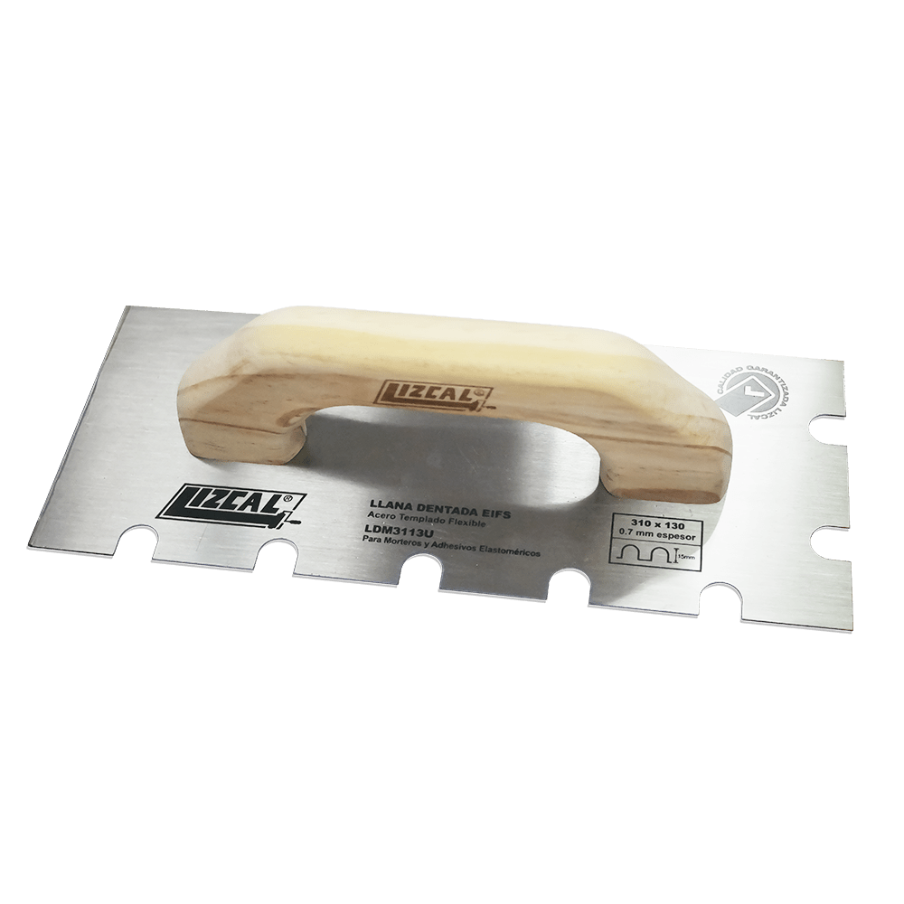 LLANA DENTADA EIFS 310 x 130 mm3