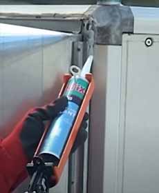 Sellador Poliuretano Construccion Gris Akfix 310 ml2