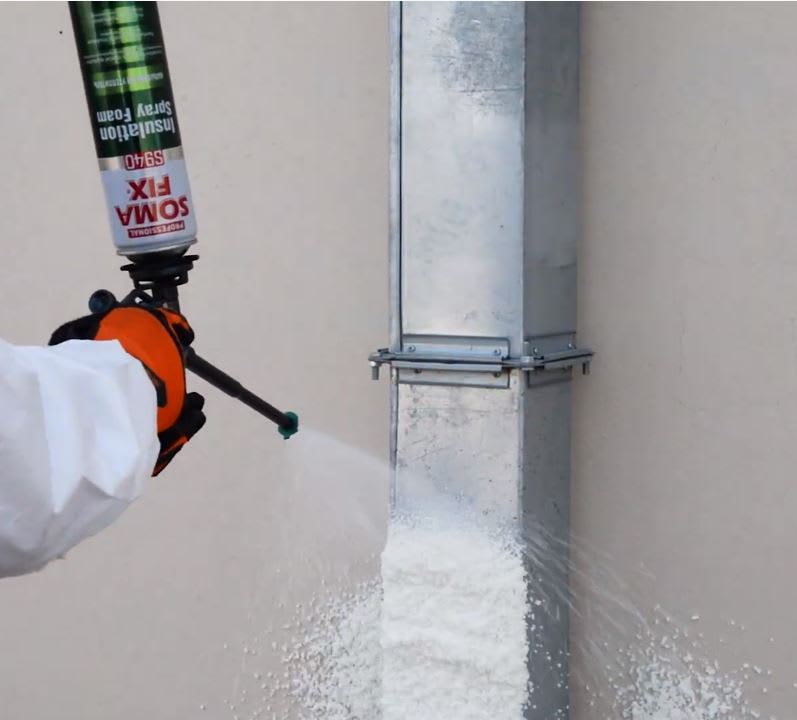 Pack 12 Espuma de Poliuretano Proyectada S9406