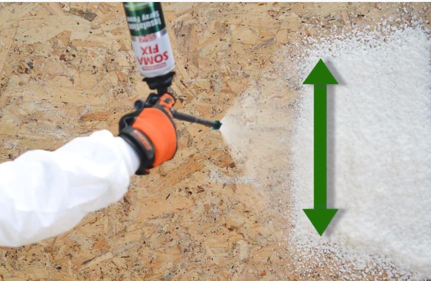 Pack 12 Espuma de Poliuretano Proyectada S9405