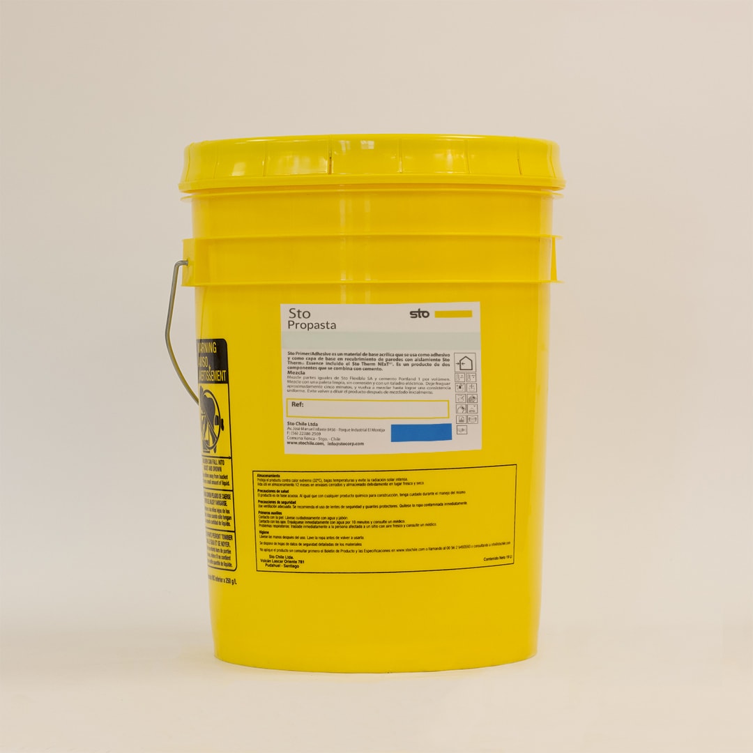 Sto Propasta E Adhesivo y Basecoat EIFS3
