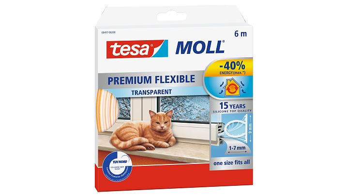 Burlete Sello Ventana Tesa Premium Transparente 0