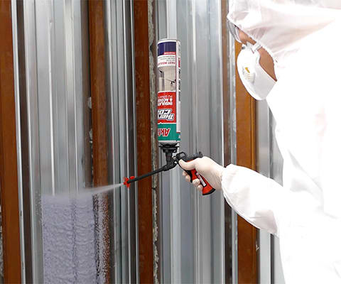 Poliuretano Proyectado Akfix Thermcoat Kit 12un+ Pistola + limpiador2