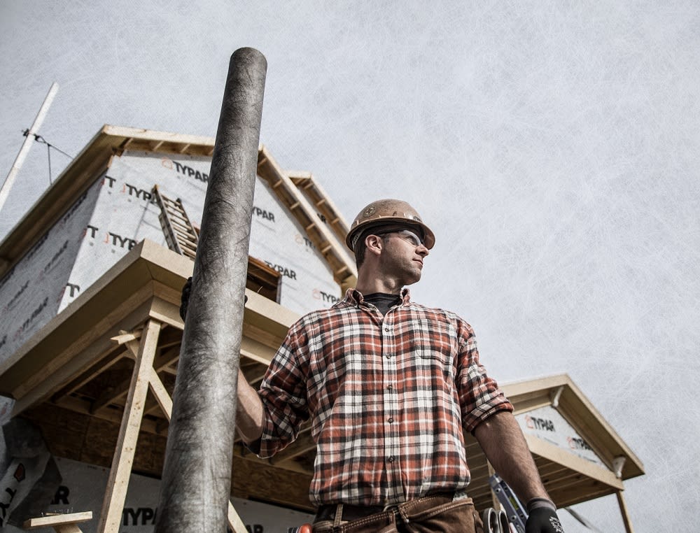 Membrana Hidrófuga TYPAR Muros 84 m2 (2,74 x 30,5)6