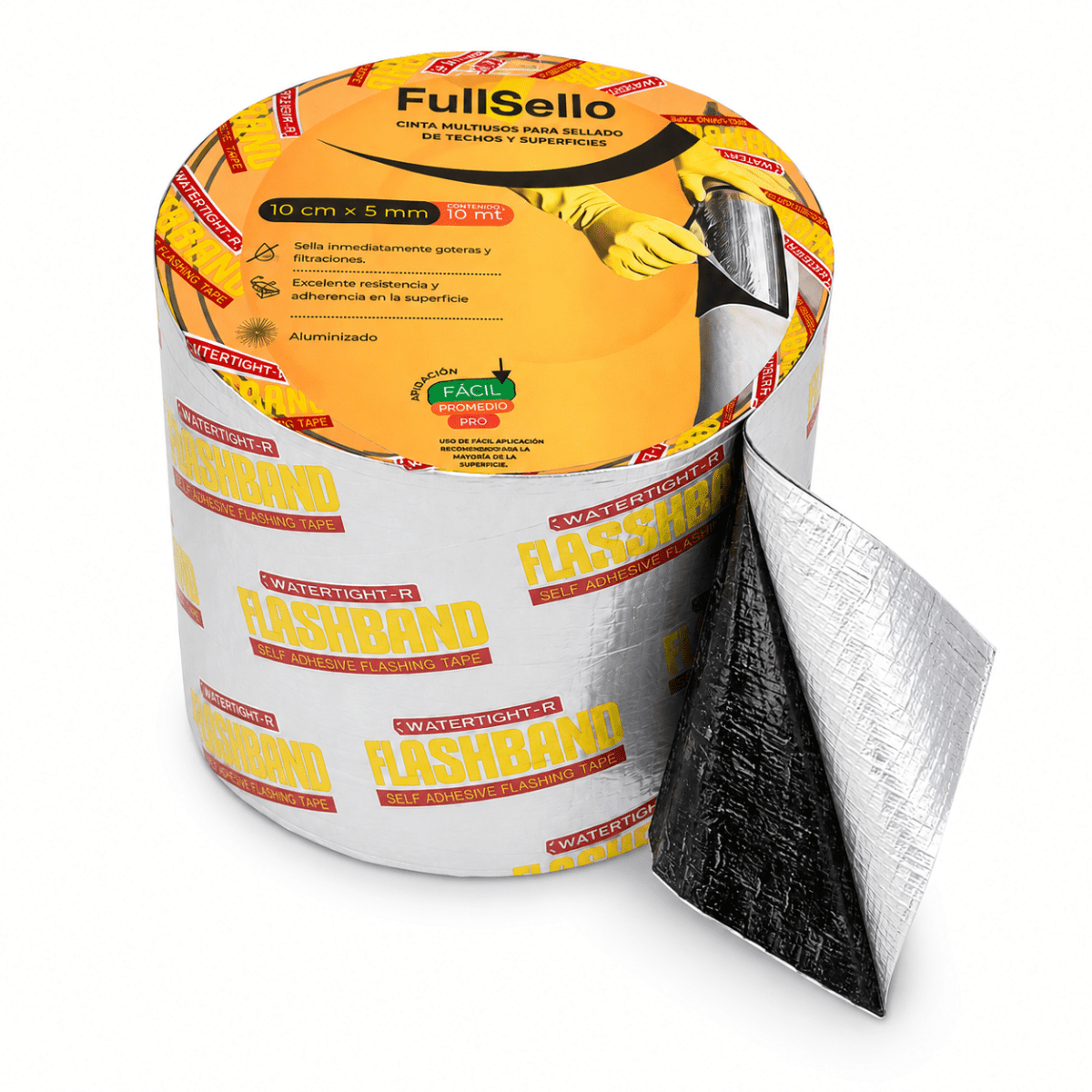 Cinta Tapagoteras Asfáltica Autoadhesiva 20cm x 10m FLASHBAND2