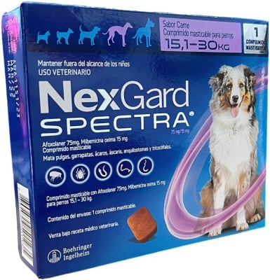 NEXGARD SPECTRA PERRO 15.1 - 30KG