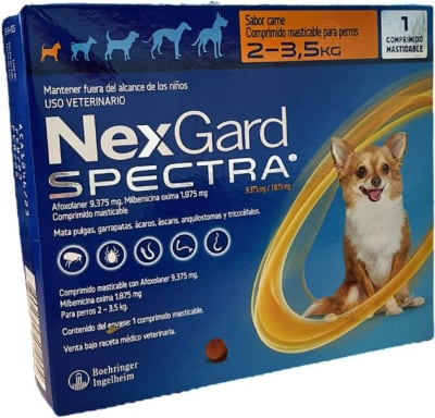 NEXGARD SPECTRA PERRO 2 - 3.5KG