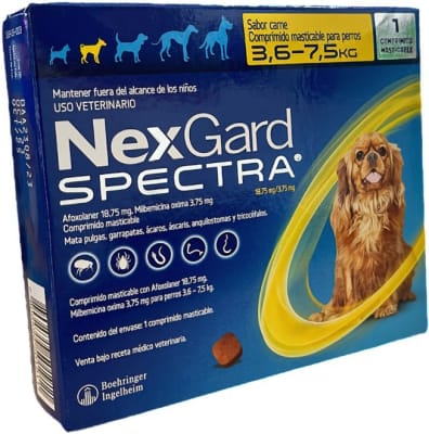 NEXGARD SPECTRA 3.6 - 7.5KG