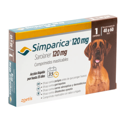 SIMPARICA 40 - 60KG (1Comprimido)1