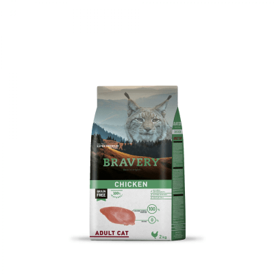 BRAVERY ADULT CAT CHICKEN (2kg - 7kg)