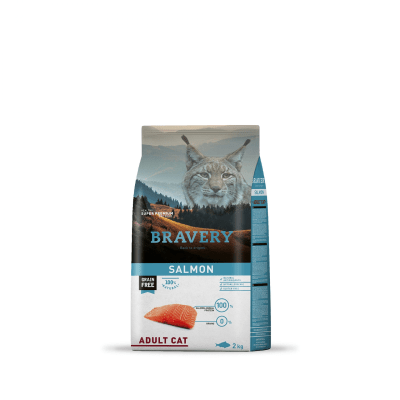 BRAVERY ADULT CAT SALMON (2kg - 7kg)1