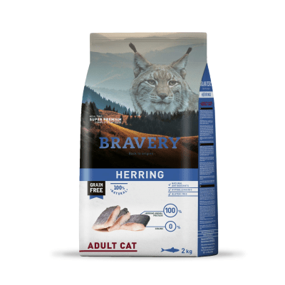 BRAVERY ADULT CAT HERRING (2kg - 7kg)1