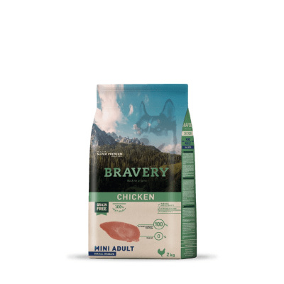 BRAVERY MINI ADULT CHICKEN (2kg - 7kg)1