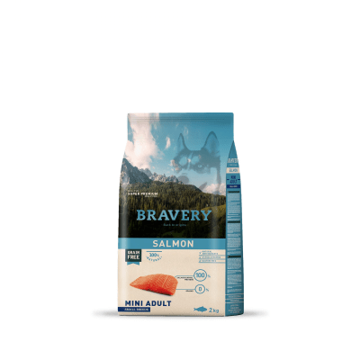 BRAVERY MINI ADULT SALMON (2kg - 7kg)