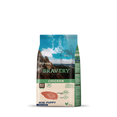 BRAVERY MINI PUPPY CHICKEN (2kg - 7kg)