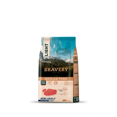 BRAVERY MINI ADULT IBERIAN PORK LIGHT (2kg - 7kg)