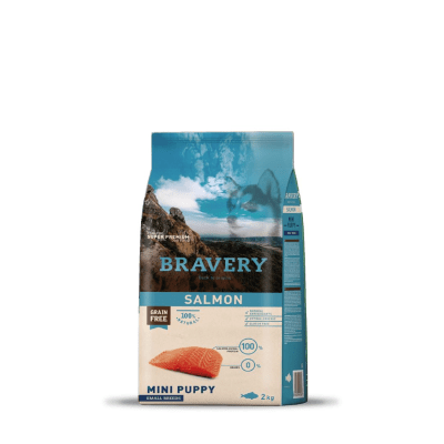 BRAVERY MINI PUPPY SALMON (2kg - 7kg)