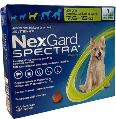 NEXGARD SPECTRA PERRO 7.6 - 15KG