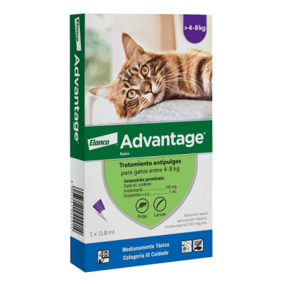 ADVANTAGE GATOS 4 - 8KG