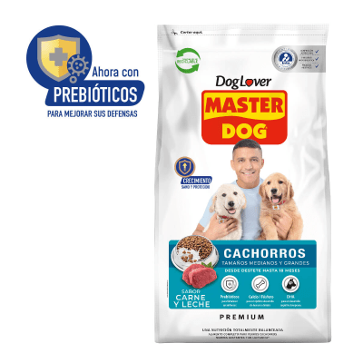 MASTERDOG CACHORRO RAZA MED/GRND (18kg)
