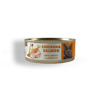 AMITY LATA GATO ADULTO CHICKEN & SALMON (80gr)