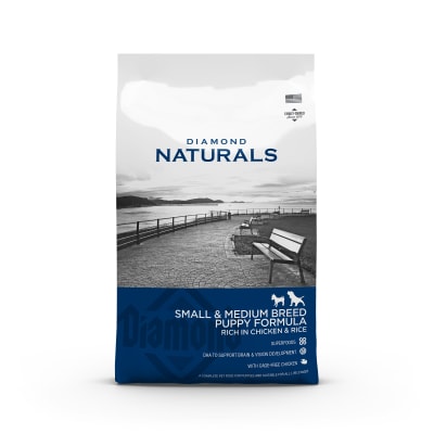 DIAMOND NATURALS PUPPY SMALL/MEDIUM CHICKEN (7.5kg - 15kg)